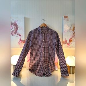 MERONA Men's Plaid Button Down Shirt